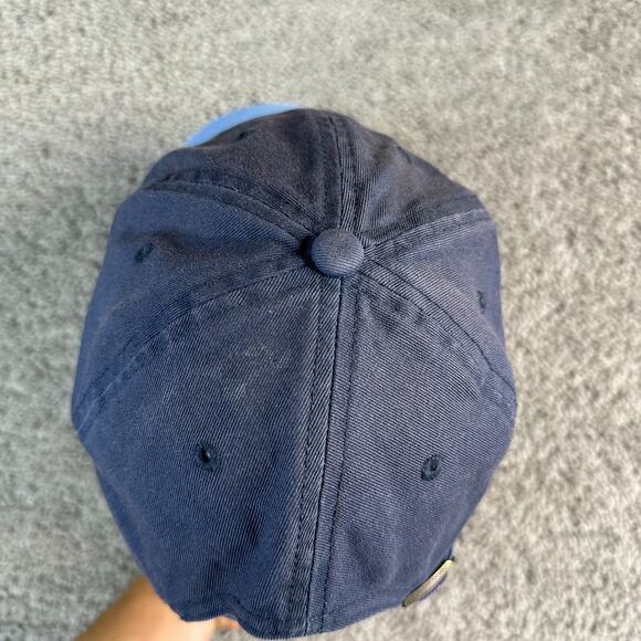 Chicago Cubs Hat Mens One Size Black Blue Strap Back Adjustable Cap '47 READ - Picture 6 of 9